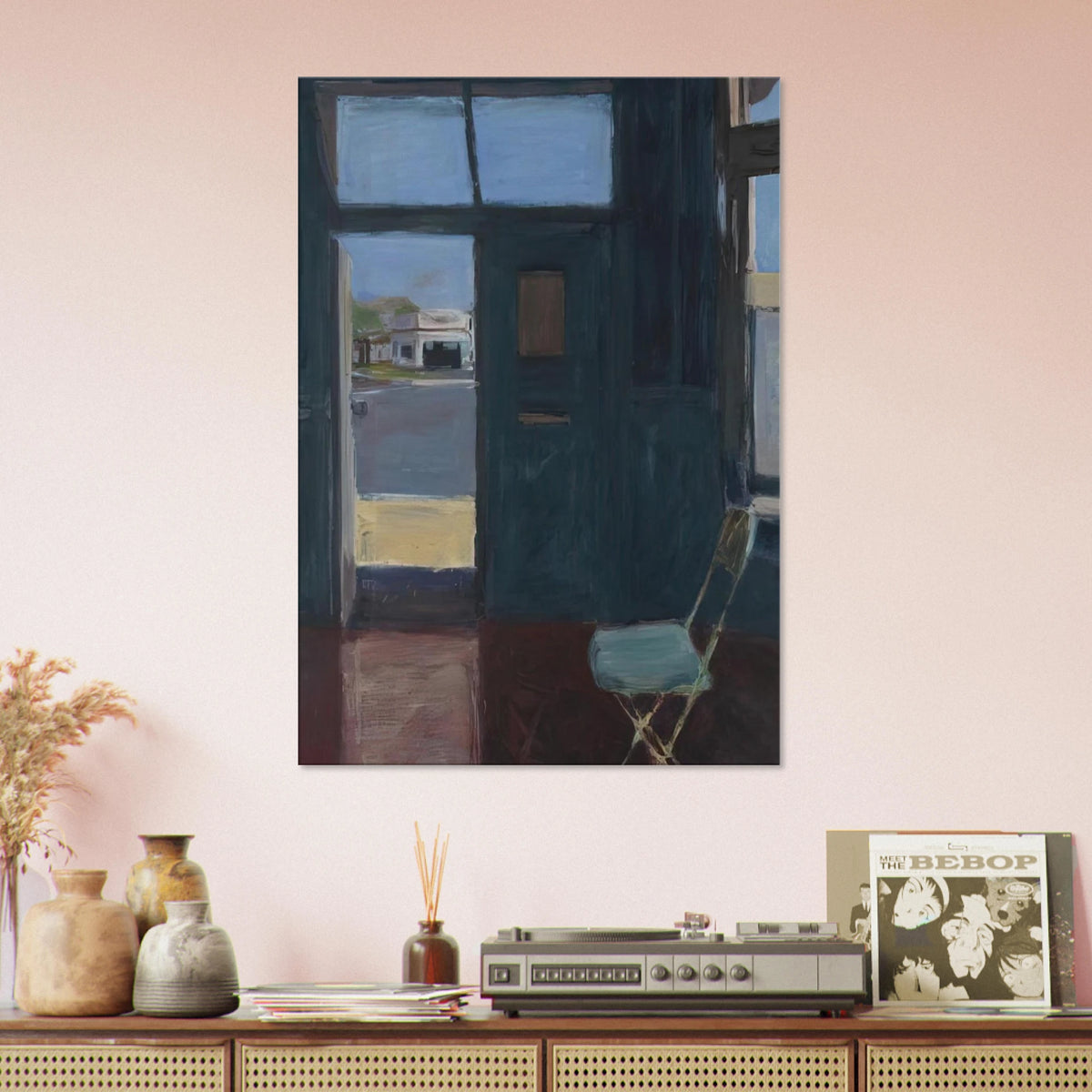 Interior with Doorway Canvas | Richard Diebenkorn Canvas | Richard Diebenkorn Shop