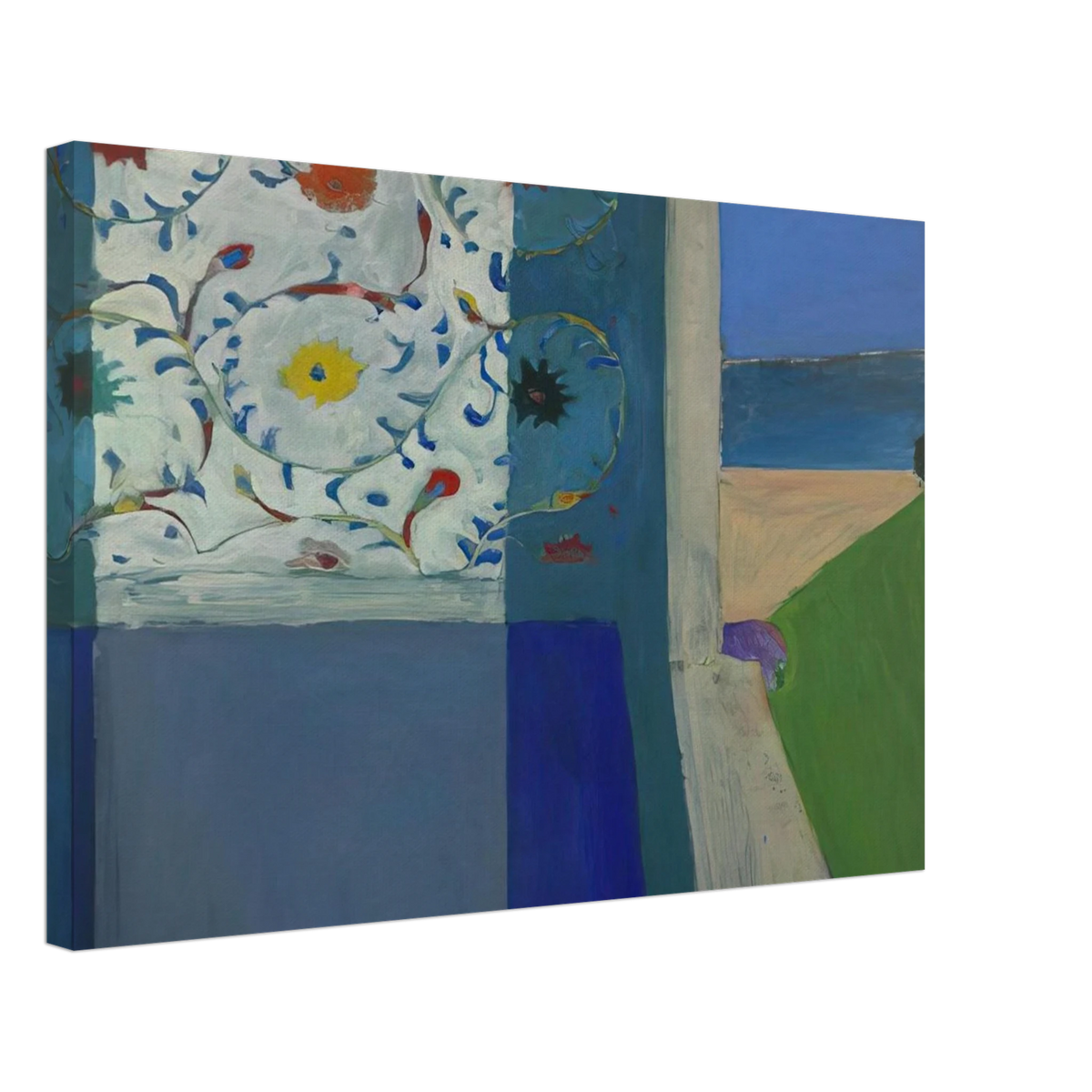 Recollections of a Visit to Leningrad Canvas | Richard Diebenkorn Canvas | Richard Diebenkorn Shop