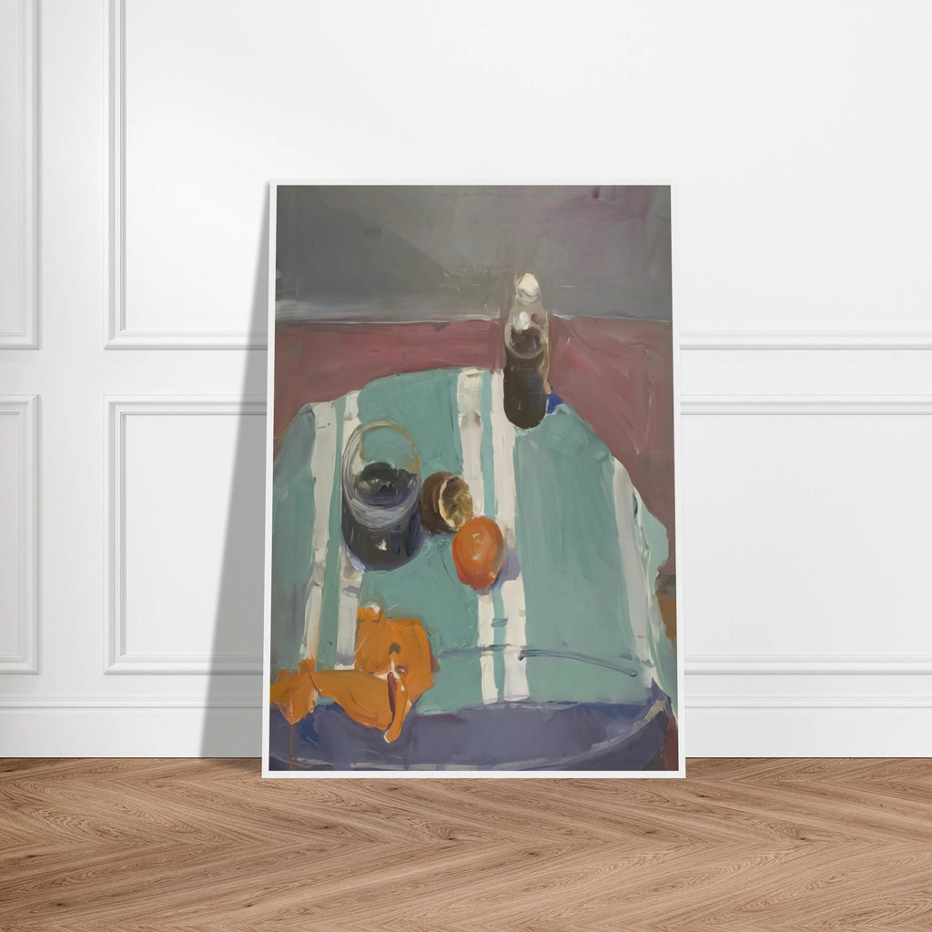 Still Life with Orange Peel Framed Poster | Richard Diebenkorn Framed Prints Wall Art | Richard Diebenkorn Shop