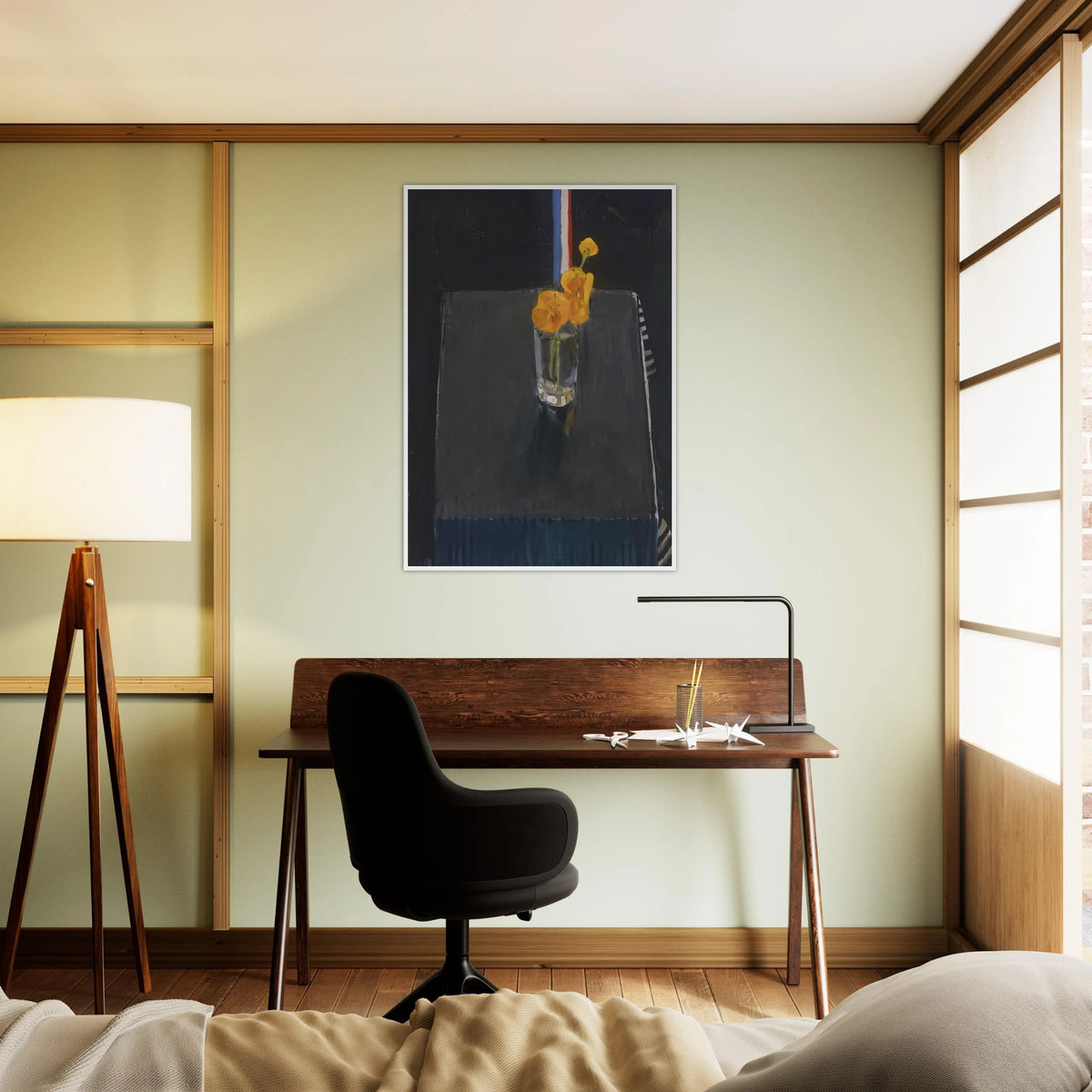 Poppies Framed Poster | Richard Diebenkorn Framed Prints Wall Art | Richard Diebenkorn Shop
