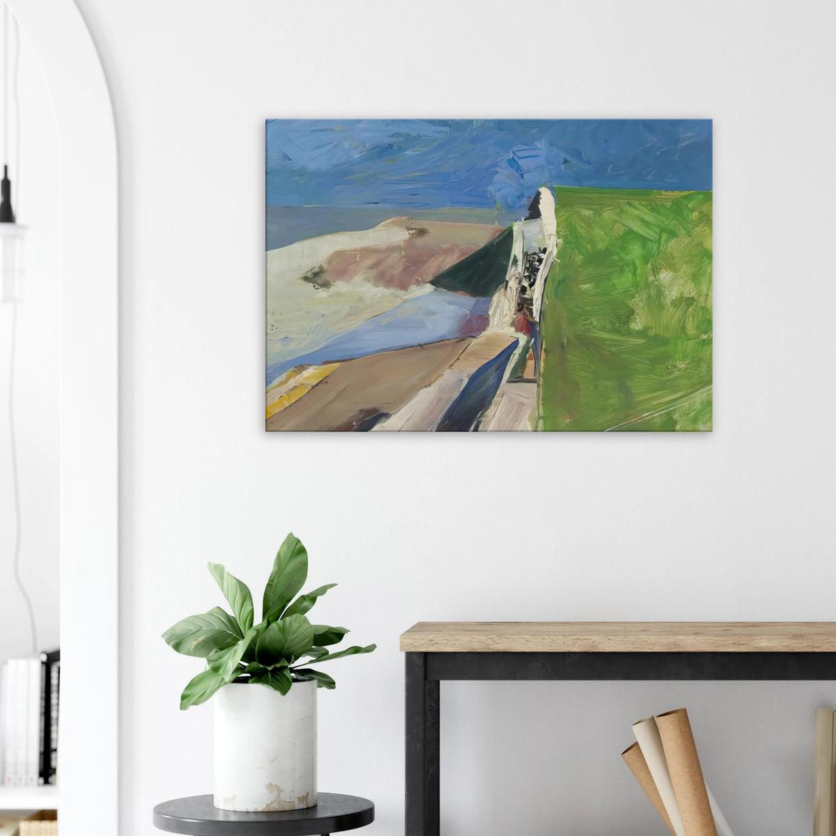 Seawall Canvas | Richard Diebenkorn Canvas | Richard Diebenkorn Shop