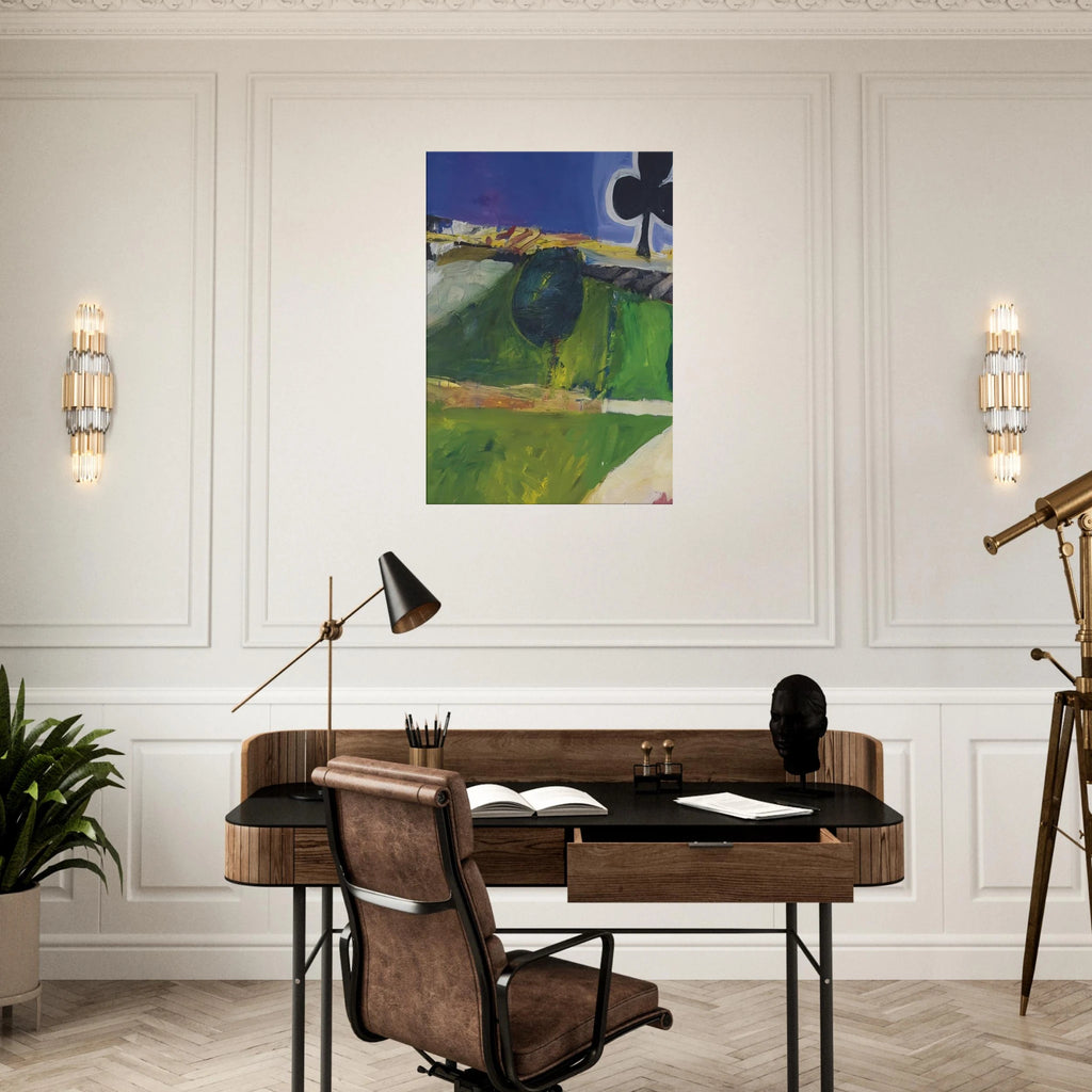 Landscape with Figure Canvas | Richard Diebenkorn Canvas | Richard Diebenkorn Shop