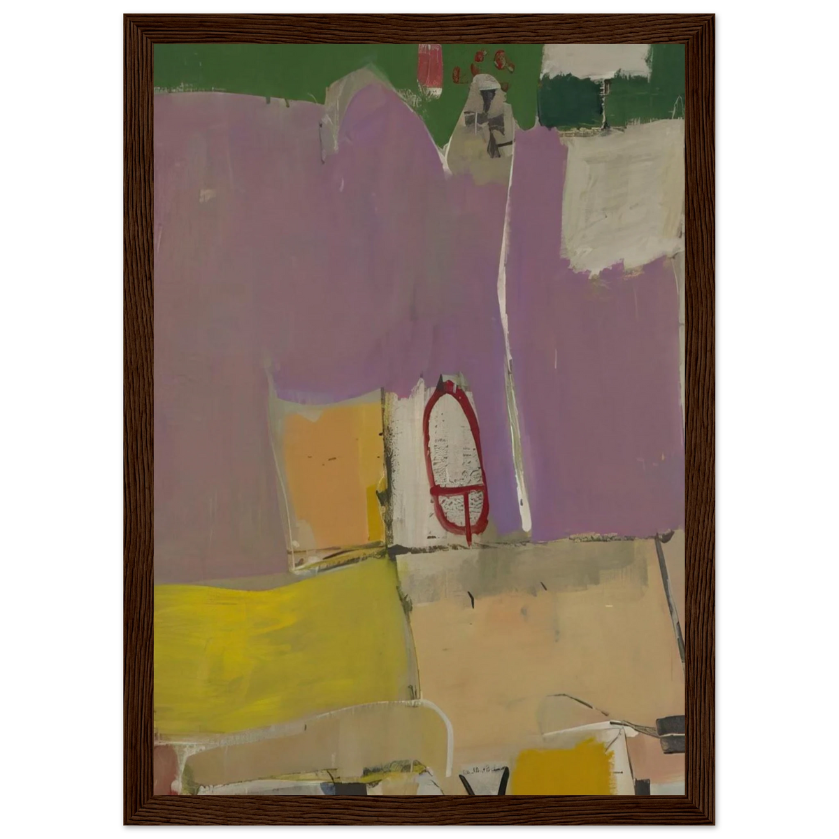 Albuquerque #4 Framed Poster | Richard Diebenkorn Framed Prints Wall Art | Richard Diebenkorn Shop