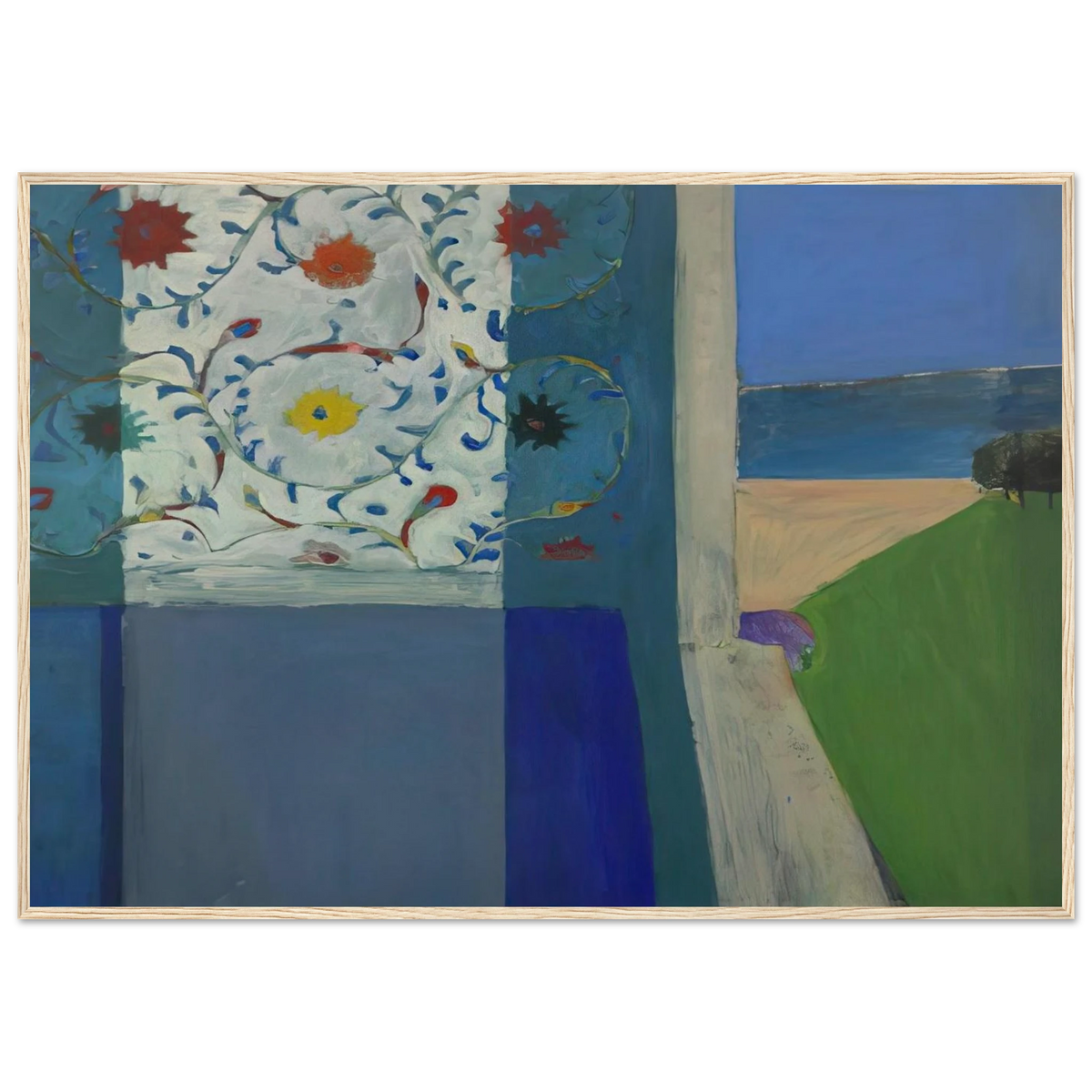 Recollections of a Visit to Leningrad Framed Poster | Richard Diebenkorn Framed Prints Wall Art | Richard Diebenkorn Shop