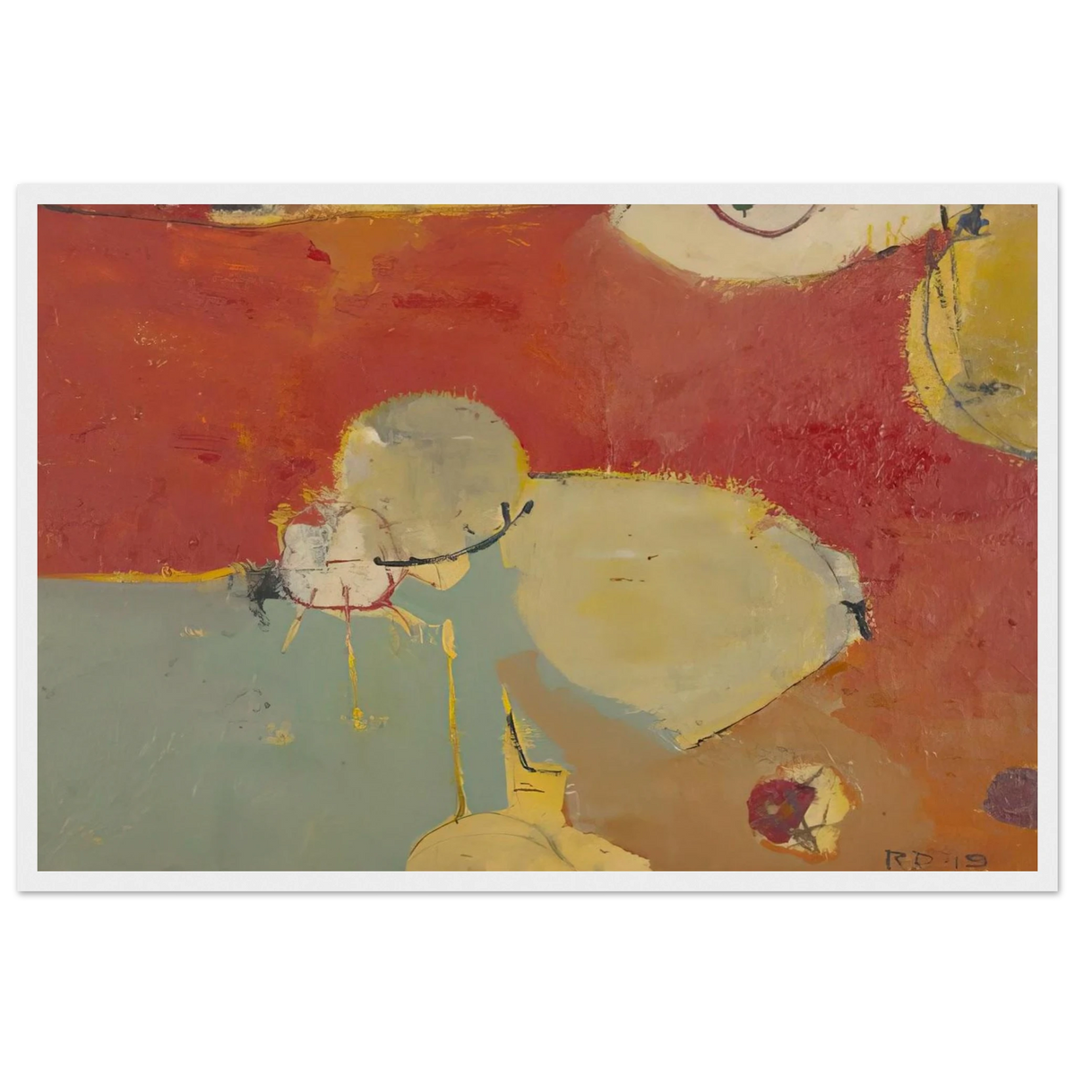 Untitled #2 Sausalito Framed Poster | Richard Diebenkorn Framed Prints Wall Art | Richard Diebenkorn Shop