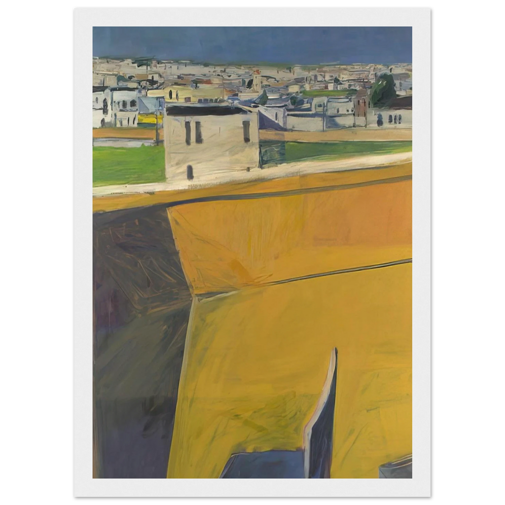 Yellow Porch Framed Poster | Richard Diebenkorn Framed Prints Wall Art | Richard Diebenkorn Shop