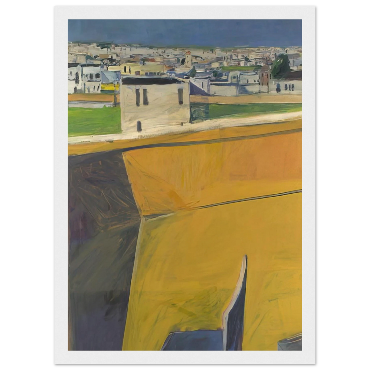 Yellow Porch Framed Poster | Richard Diebenkorn Framed Prints Wall Art | Richard Diebenkorn Shop