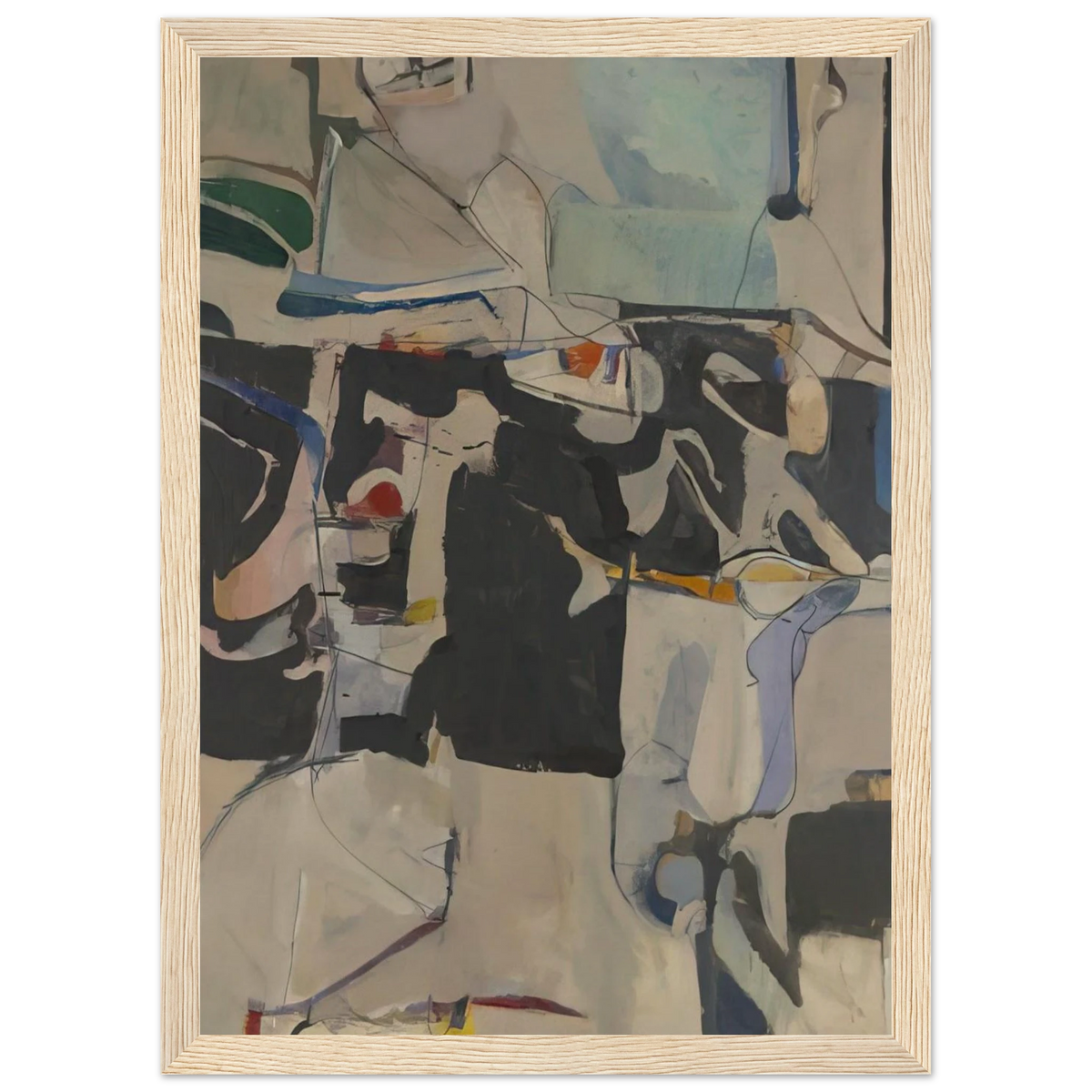 Urbana #6 Framed Poster | Richard Diebenkorn Framed Prints Wall Art | Richard Diebenkorn Shop