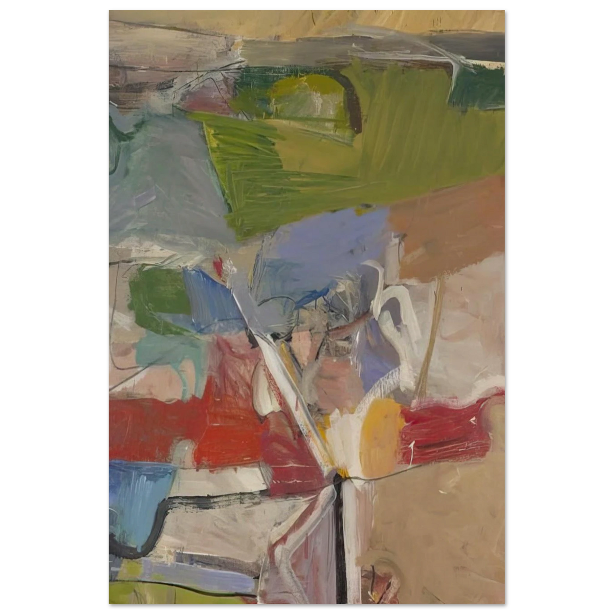 Berkeley #23 Poster | Richard Diebenkorn Poster | Richard Diebenkorn Shop