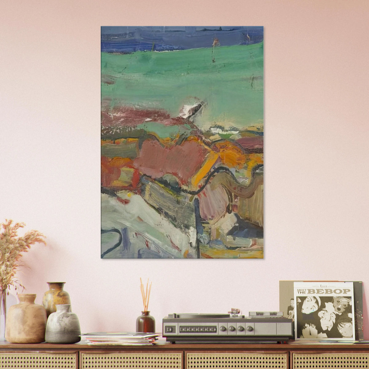 Berkeley Canvas | Richard Diebenkorn Canvas | Richard Diebenkorn Shop