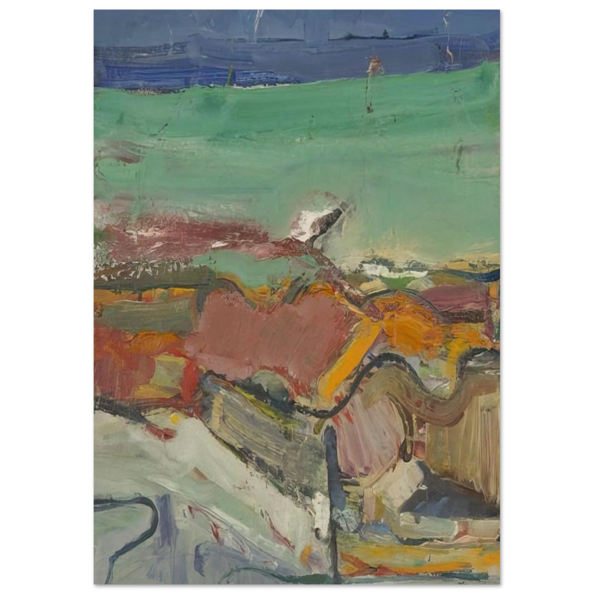 Berkeley Poster | Richard Diebenkorn Poster | Richard Diebenkorn Shop
