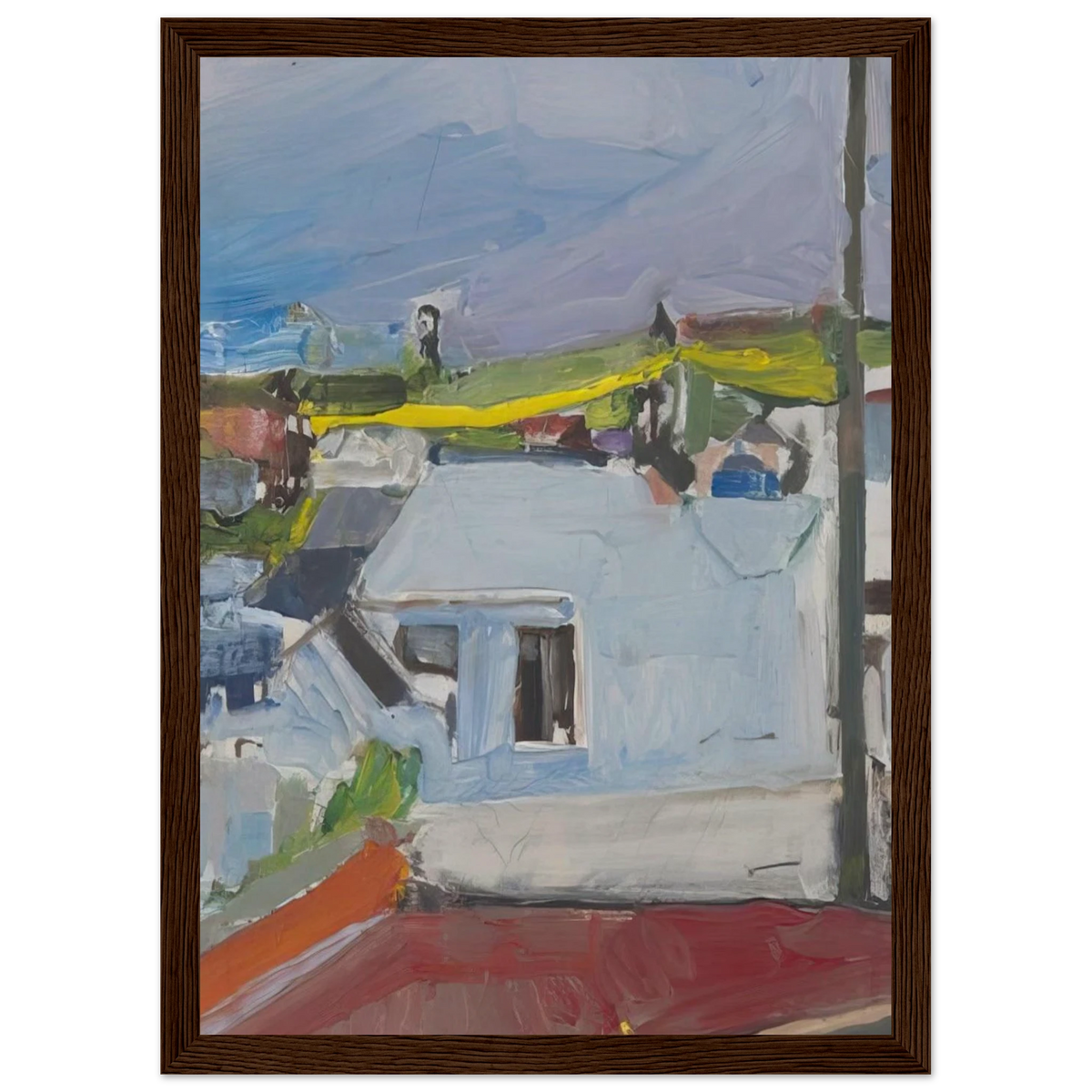 Chabot Valley Framed Poster | Richard Diebenkorn Framed Prints Wall Art | Richard Diebenkorn Shop