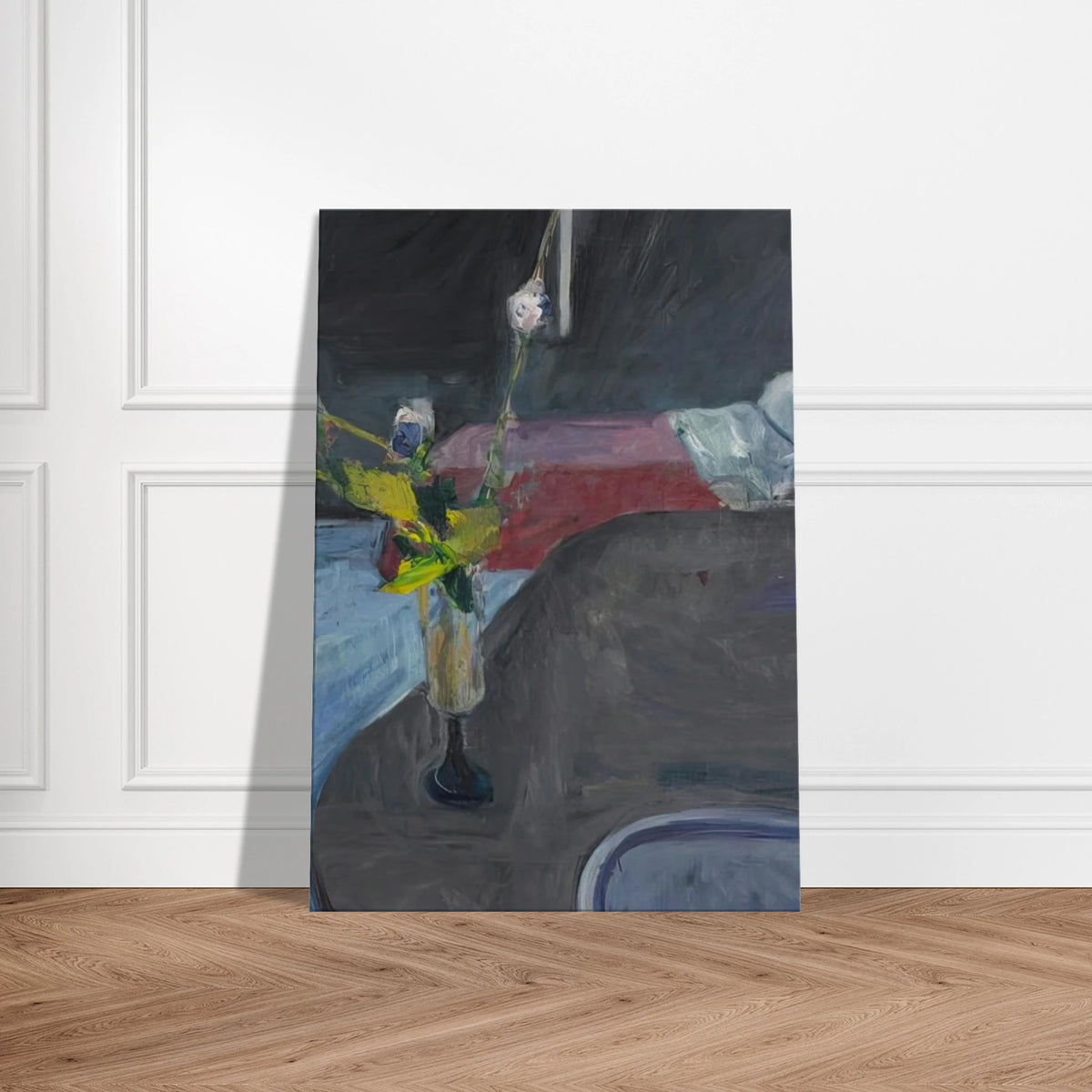 Interior with Flowers Canvas | Richard Diebenkorn Canvas | Richard Diebenkorn Shop