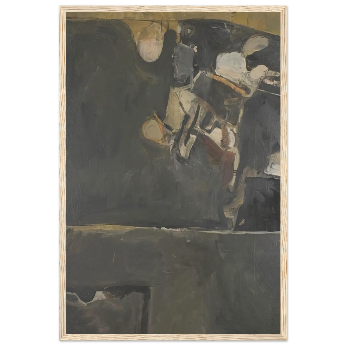 Berkeley #20 Framed Poster | Richard Diebenkorn Framed Prints Wall Art | Richard Diebenkorn Shop