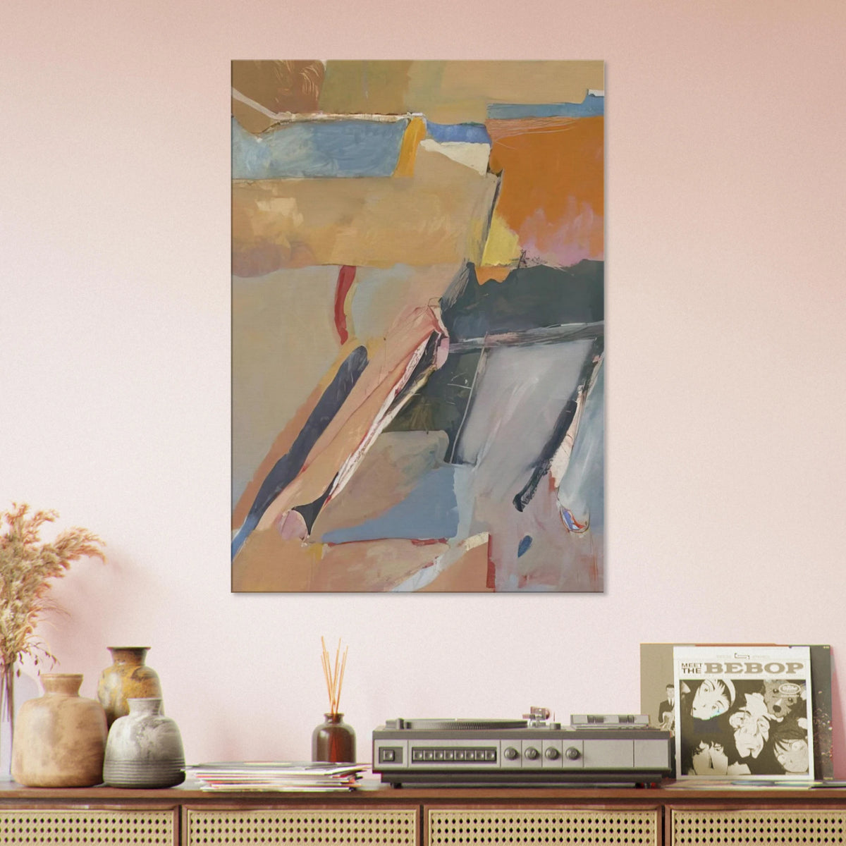 Berkeley #8 Canvas | Richard Diebenkorn Canvas | Richard Diebenkorn Shop