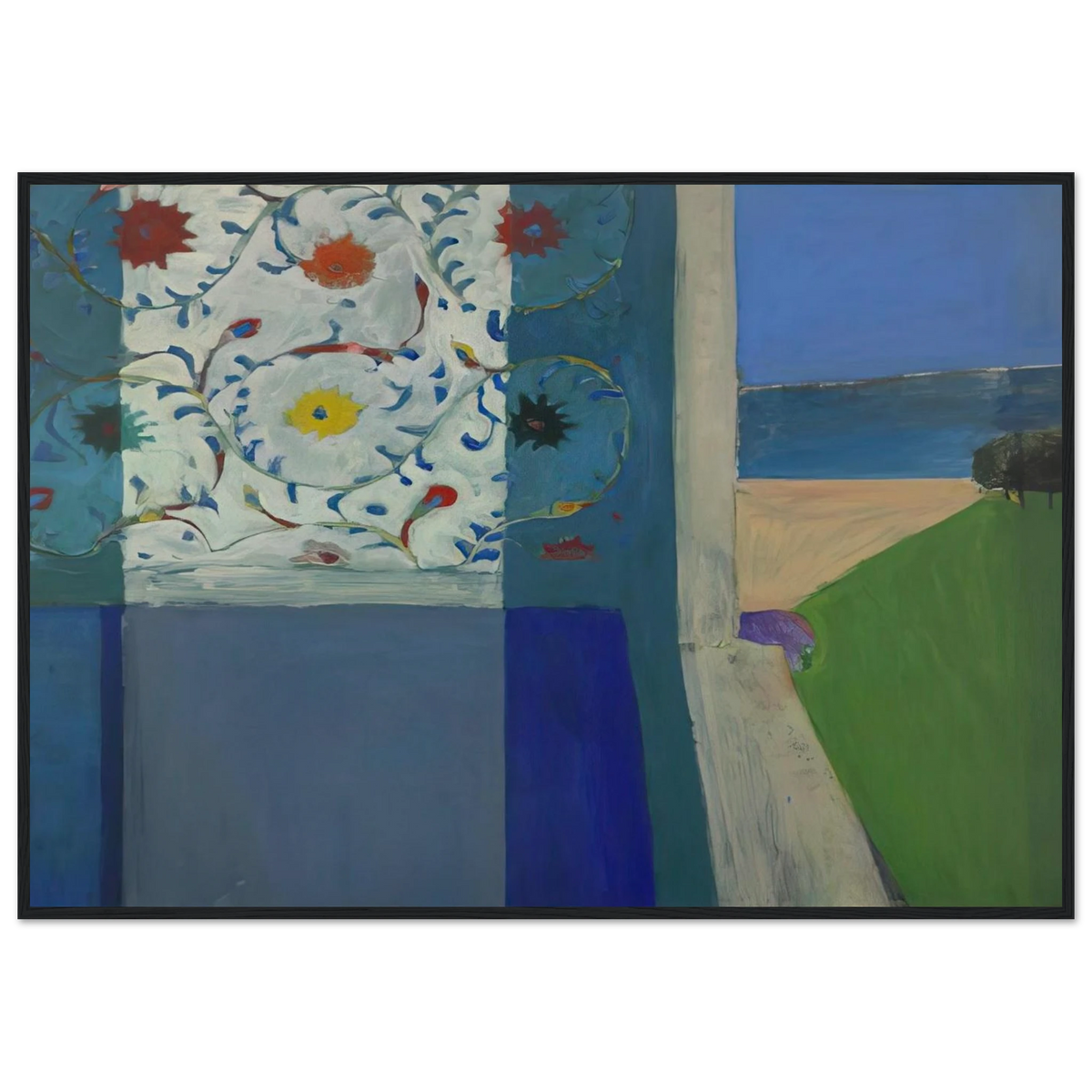 Recollections of a Visit to Leningrad Framed Poster | Richard Diebenkorn Framed Prints Wall Art | Richard Diebenkorn Shop