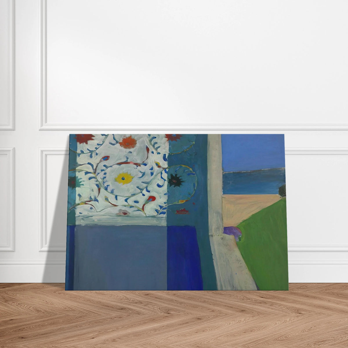 Recollections of a Visit to Leningrad Canvas | Richard Diebenkorn Canvas | Richard Diebenkorn Shop