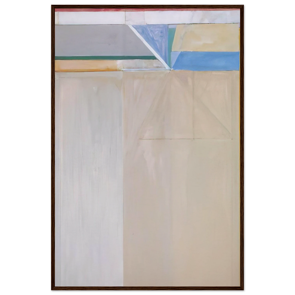 Ocean Park #46 Framed Poster | Richard Diebenkorn Framed Prints Wall Art | Richard Diebenkorn Shop
