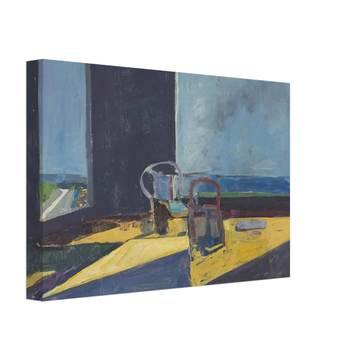 Interior with View of the Ocean Canvas | Richard Diebenkorn Canvas | Richard Diebenkorn Shop