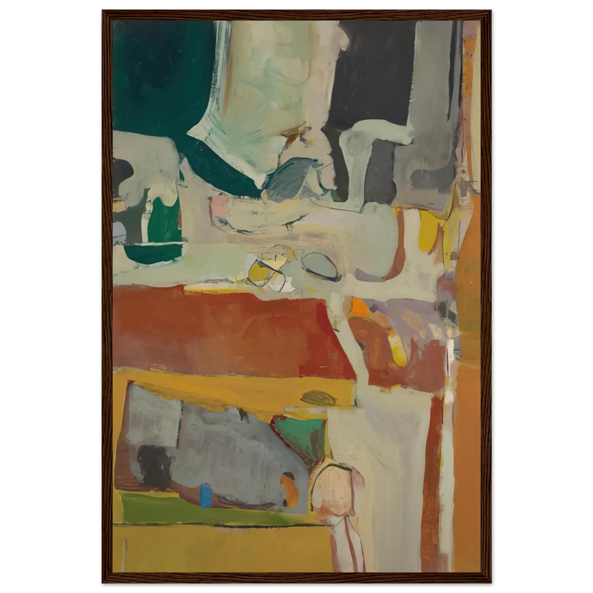 Urbana #4 Framed Poster | Richard Diebenkorn Framed Prints Wall Art | Richard Diebenkorn Shop