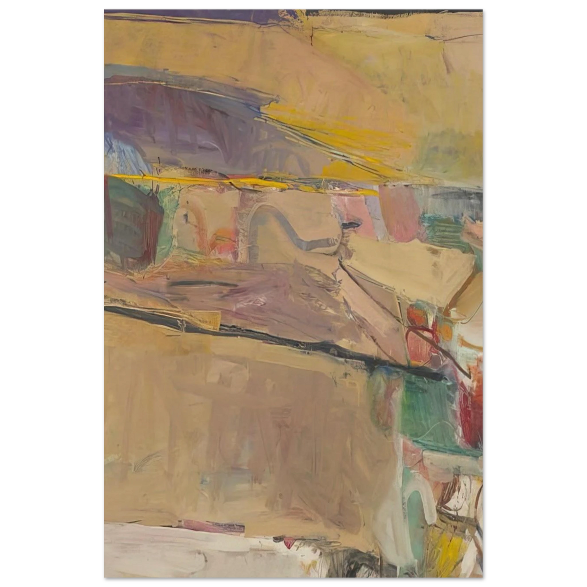 Berkeley #54 Poster | Richard Diebenkorn Poster | Richard Diebenkorn Shop