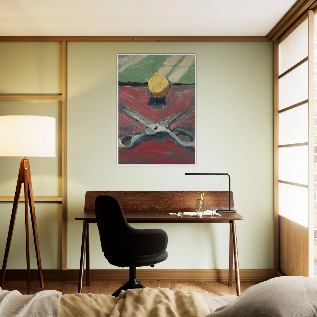 Scissors and Lemon, II Framed Poster | Richard Diebenkorn Framed Prints Wall Art | Richard Diebenkorn Shop