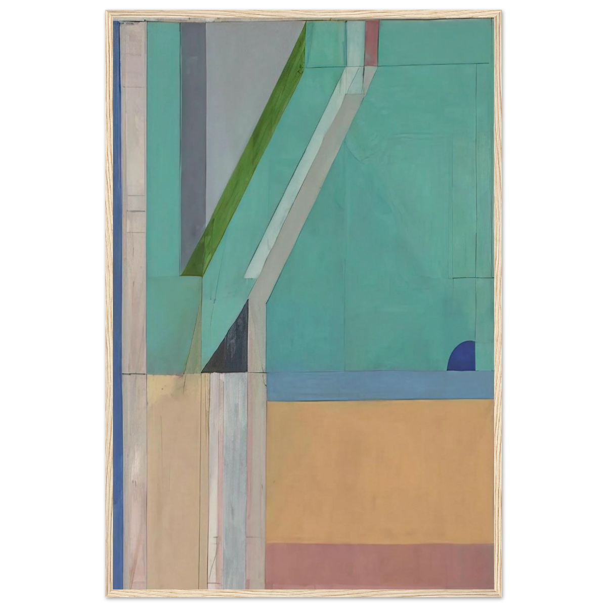Ocean Park #40 Framed Poster | Richard Diebenkorn Framed Prints Wall Art | Richard Diebenkorn Shop