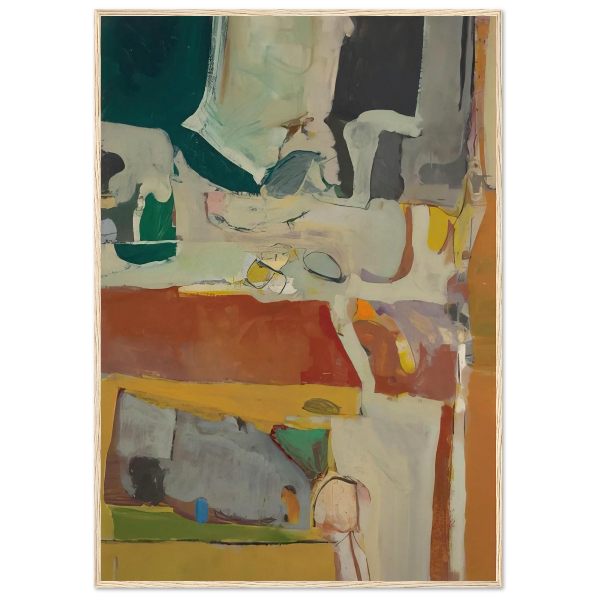 Urbana #4 Framed Poster | Richard Diebenkorn Framed Prints Wall Art | Richard Diebenkorn Shop