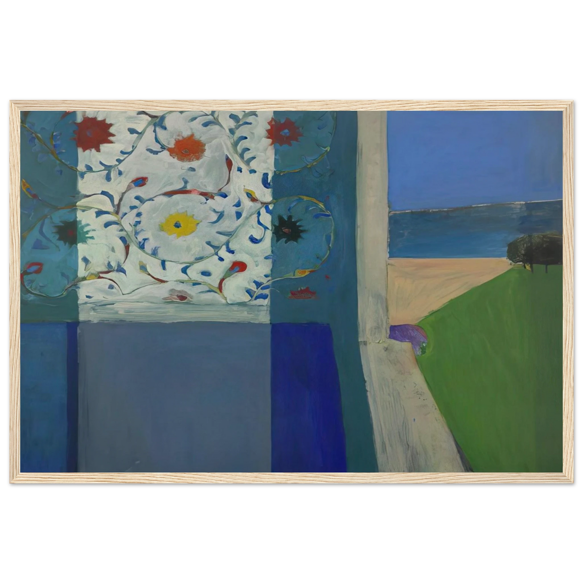Recollections of a Visit to Leningrad Framed Poster | Richard Diebenkorn Framed Prints Wall Art | Richard Diebenkorn Shop