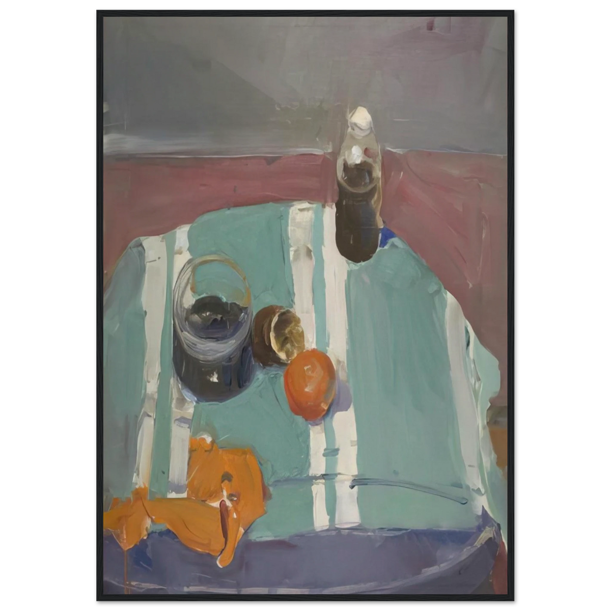 Still Life with Orange Peel Framed Poster | Richard Diebenkorn Framed Prints Wall Art | Richard Diebenkorn Shop