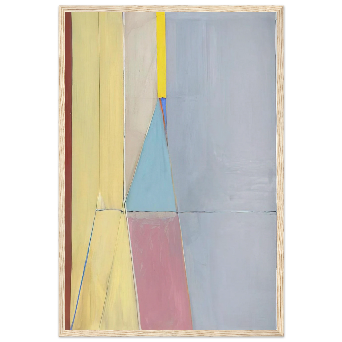 Ocean Park #21 Framed Poster | Richard Diebenkorn Framed Prints Wall Art | Richard Diebenkorn Shop