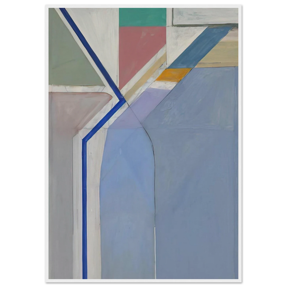 Ocean Park #24 Framed Poster | Richard Diebenkorn Framed Prints Wall Art | Richard Diebenkorn Shop