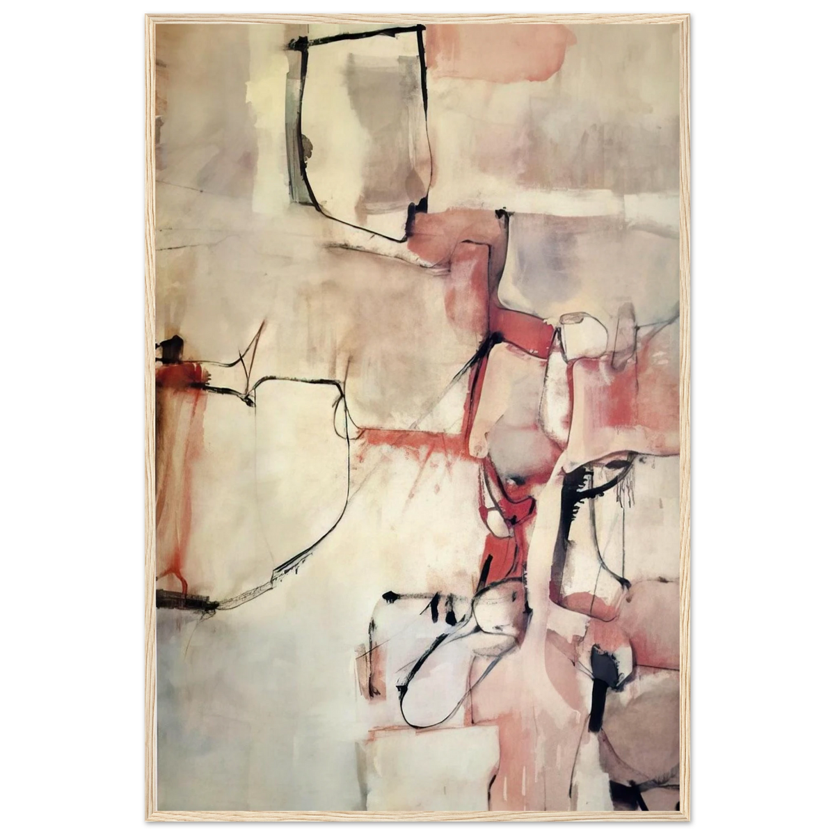 Albuquerque #3 Framed Poster | Richard Diebenkorn Framed Prints Wall Art | Richard Diebenkorn Shop