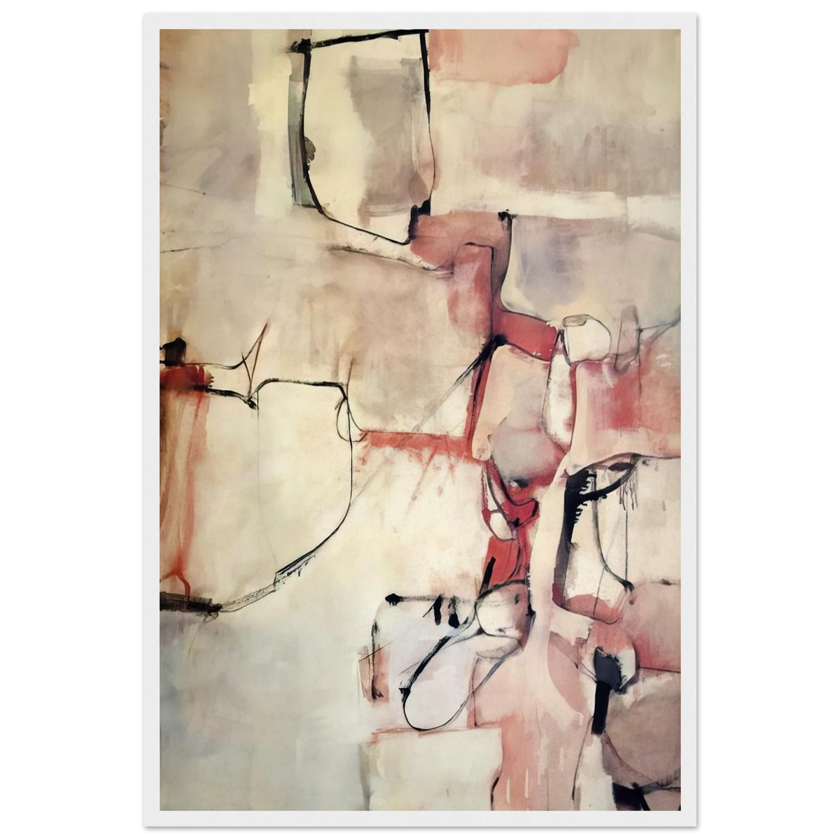 Albuquerque #3 Framed Poster | Richard Diebenkorn Framed Prints Wall Art | Richard Diebenkorn Shop