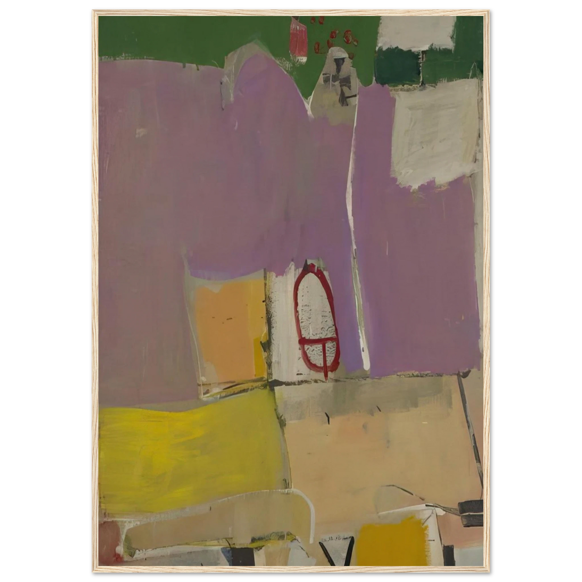 Albuquerque #4 Framed Poster | Richard Diebenkorn Framed Prints Wall Art | Richard Diebenkorn Shop