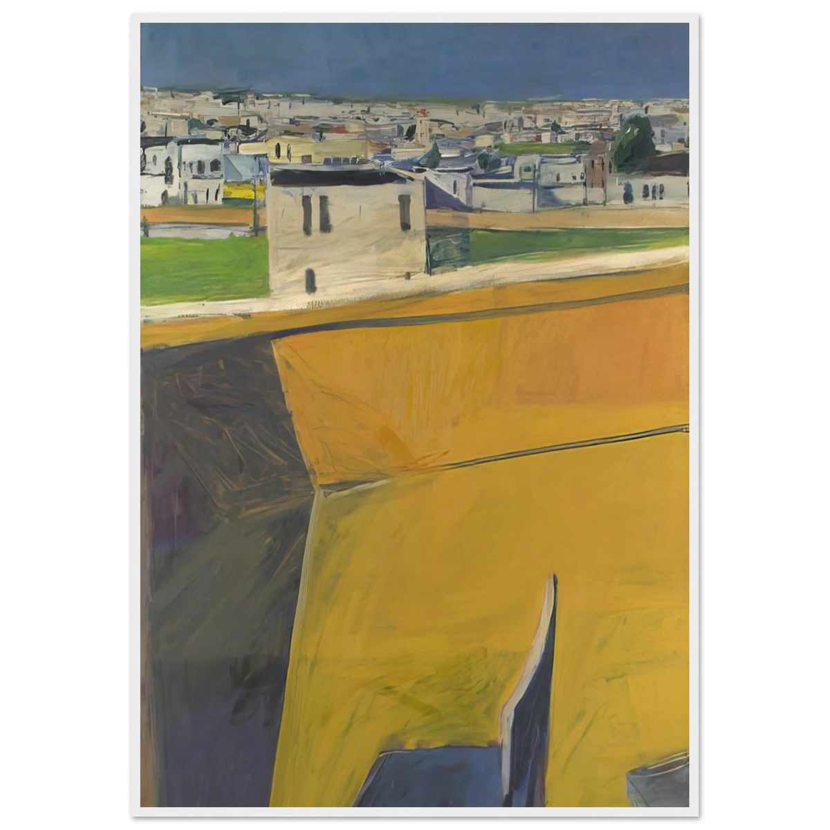 Yellow Porch Framed Poster | Richard Diebenkorn Framed Prints Wall Art | Richard Diebenkorn Shop