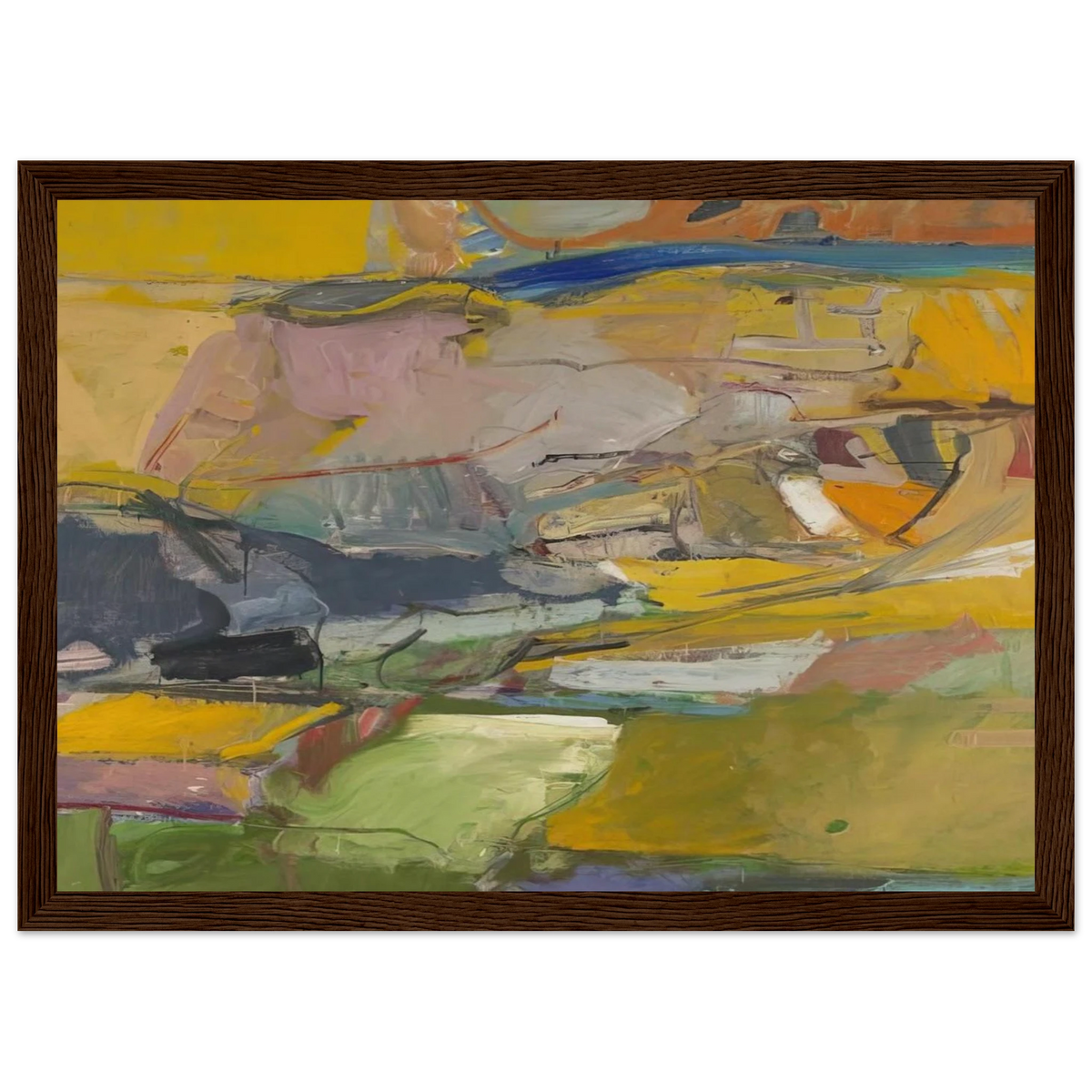 Berkeley #57 Framed Poster | Richard Diebenkorn Framed Prints Wall Art | Richard Diebenkorn Shop