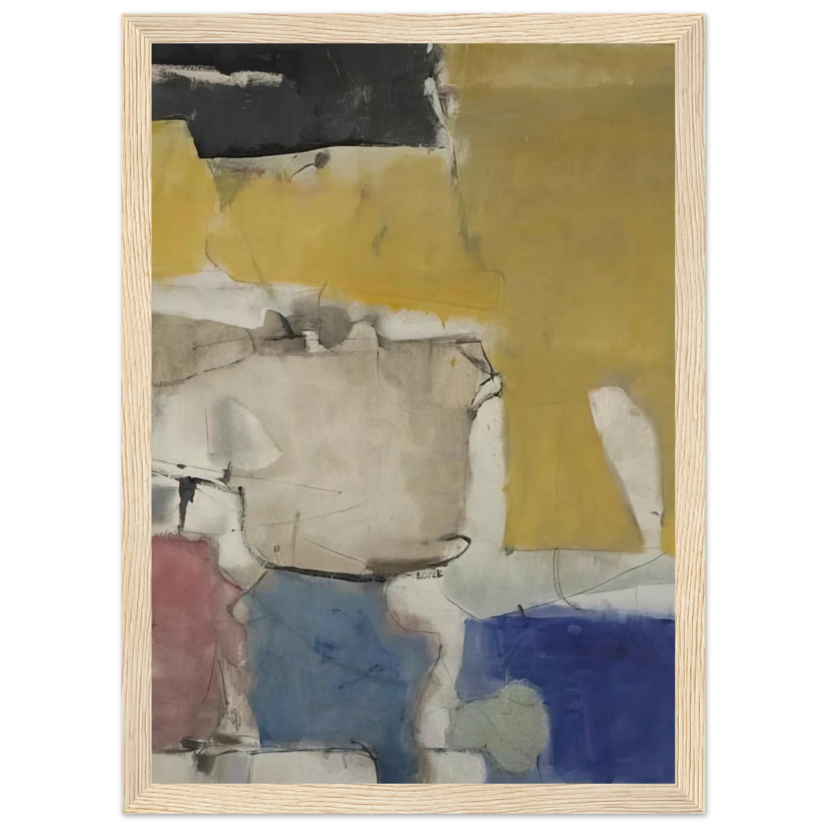 Albuquerque #9 Framed Poster | Richard Diebenkorn Framed Prints Wall Art | Richard Diebenkorn Shop