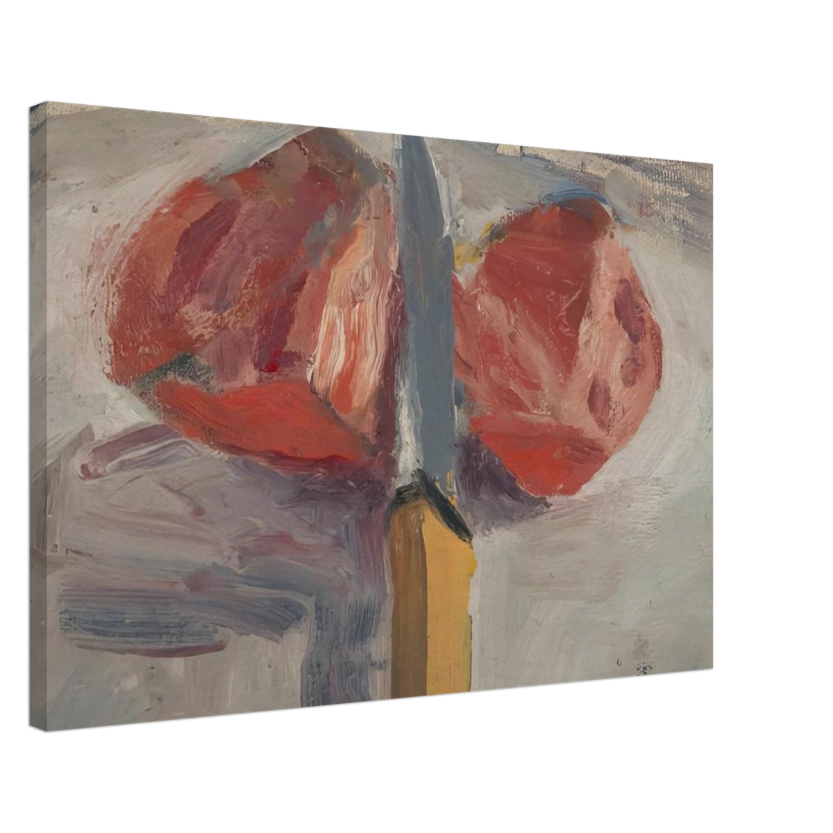 Tomato and Knife Canvas | Richard Diebenkorn Canvas | Richard Diebenkorn Shop