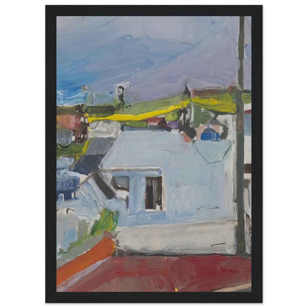 Chabot Valley Framed Poster | Richard Diebenkorn Framed Prints Wall Art | Richard Diebenkorn Shop