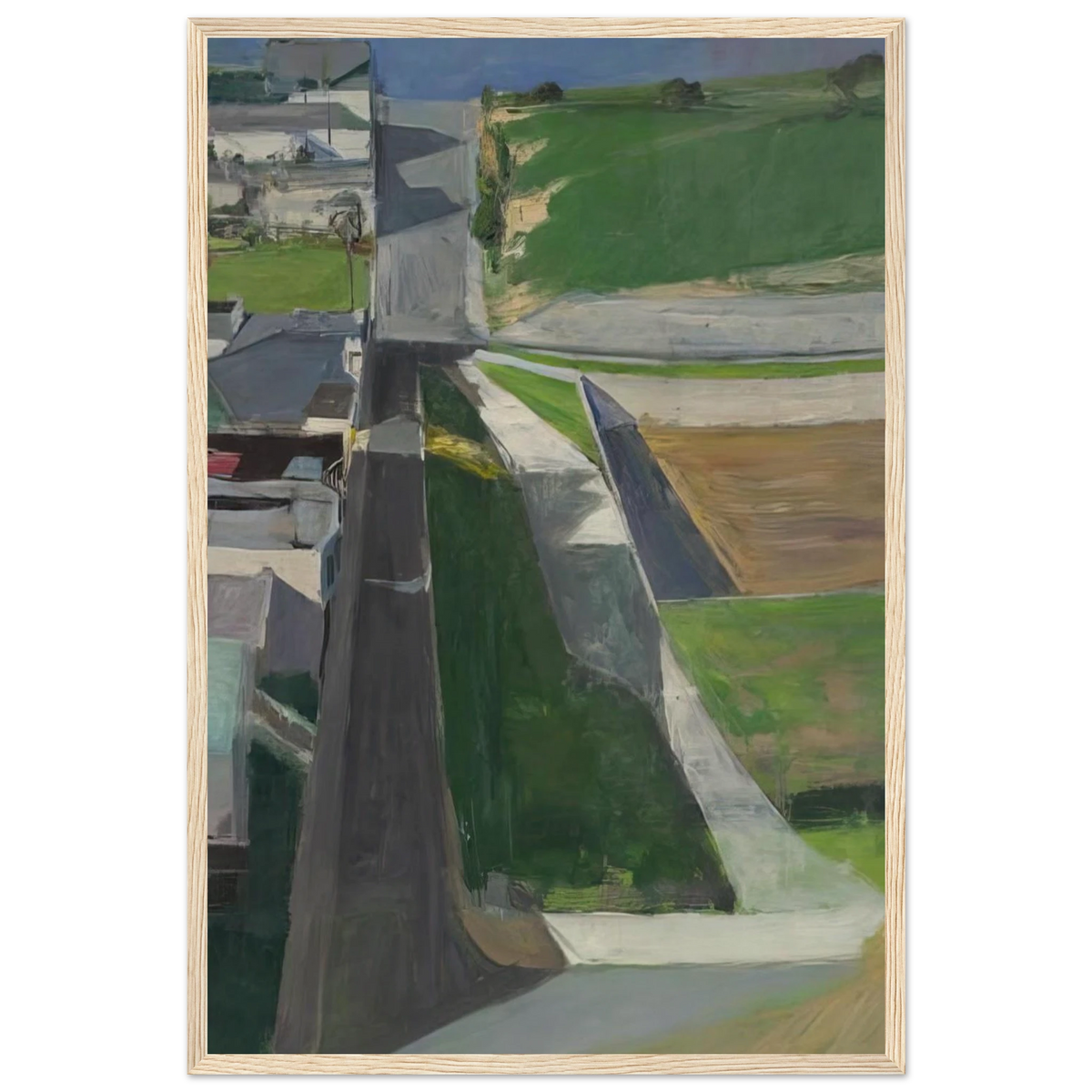 Cityscape I Framed Poster | Richard Diebenkorn Framed Prints Wall Art | Richard Diebenkorn Shop