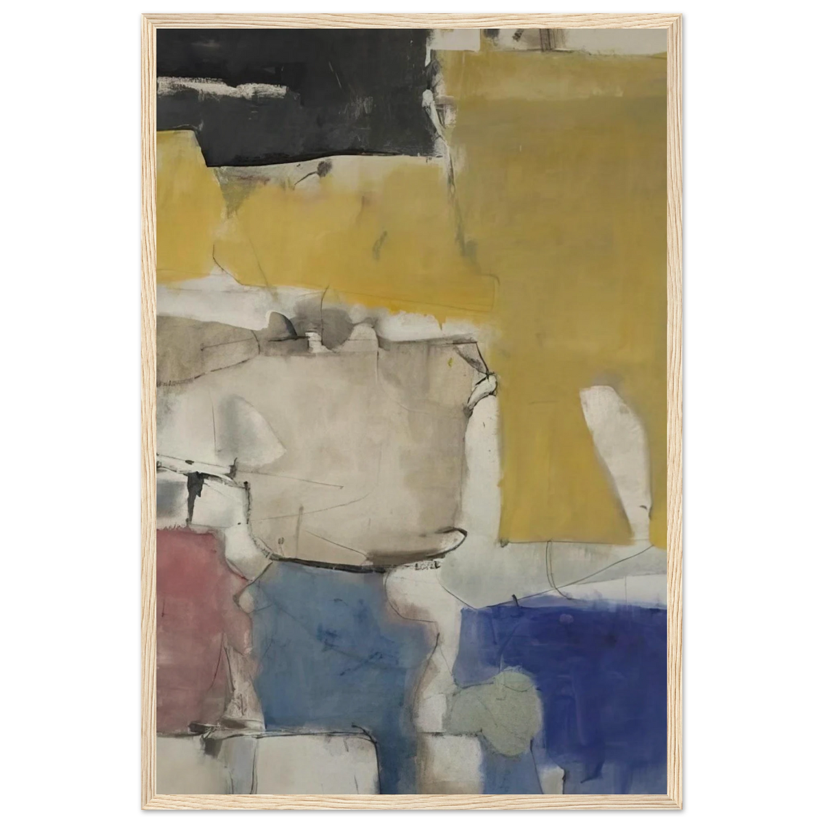 Albuquerque #9 Framed Poster | Richard Diebenkorn Framed Prints Wall Art | Richard Diebenkorn Shop