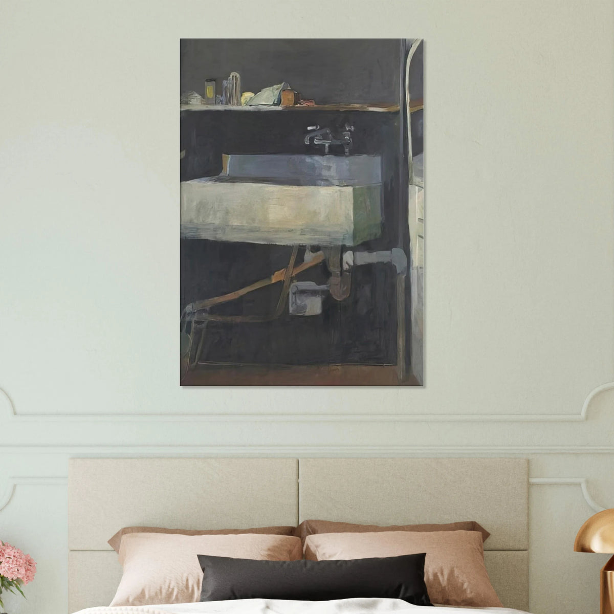 Corner of Studio – Sink Canvas | Richard Diebenkorn Canvas | Richard Diebenkorn Shop