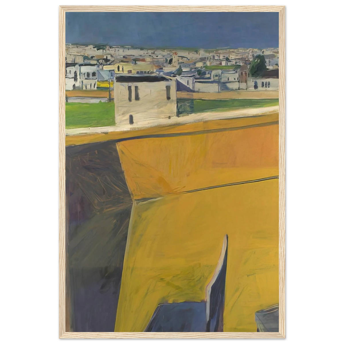 Yellow Porch Framed Poster | Richard Diebenkorn Framed Prints Wall Art | Richard Diebenkorn Shop
