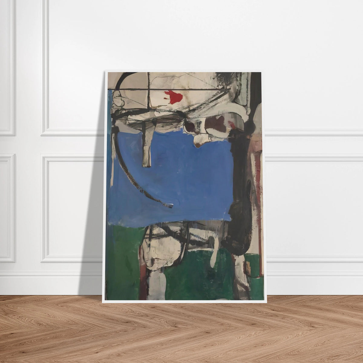 Urbana #2 The Archer Framed Poster | Richard Diebenkorn Framed Prints Wall Art | Richard Diebenkorn Shop