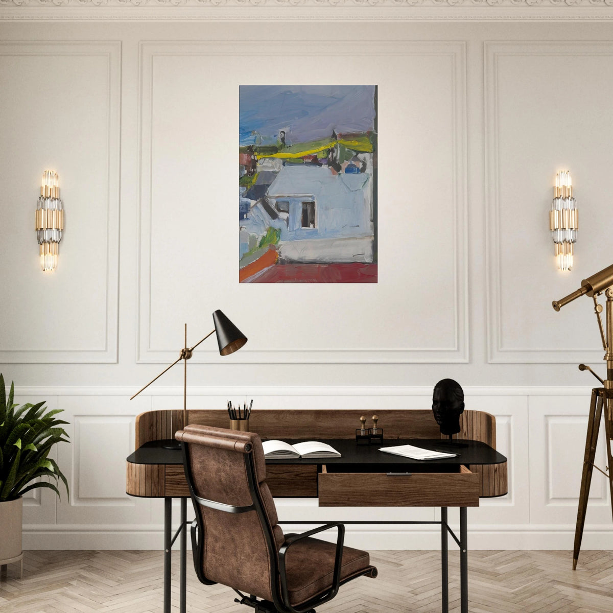 Chabot Valley Canvas | Richard Diebenkorn Canvas | Richard Diebenkorn Shop