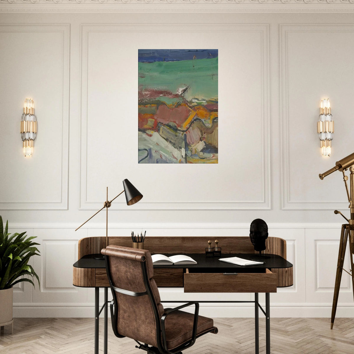 Berkeley Canvas | Richard Diebenkorn Canvas | Richard Diebenkorn Shop