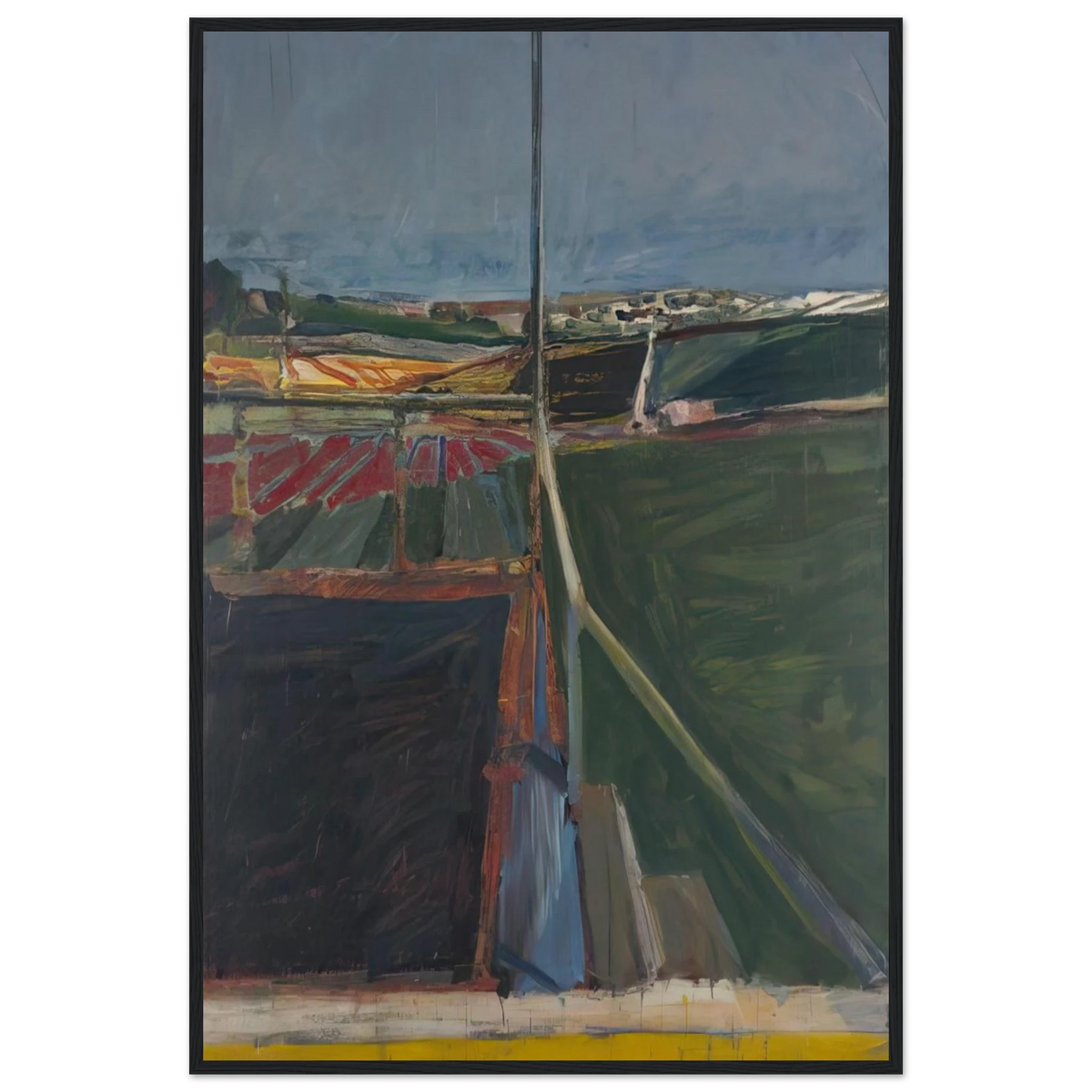 View from the Porch Framed Poster | Richard Diebenkorn Framed Prints Wall Art | Richard Diebenkorn Shop