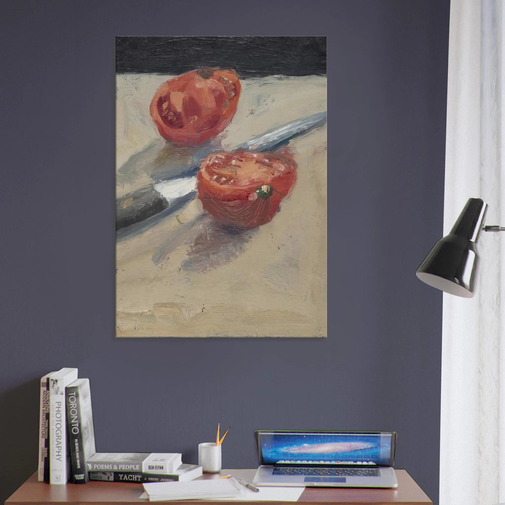 Knife  Tomato I Canvas | Richard Diebenkorn Canvas | Richard Diebenkorn Shop