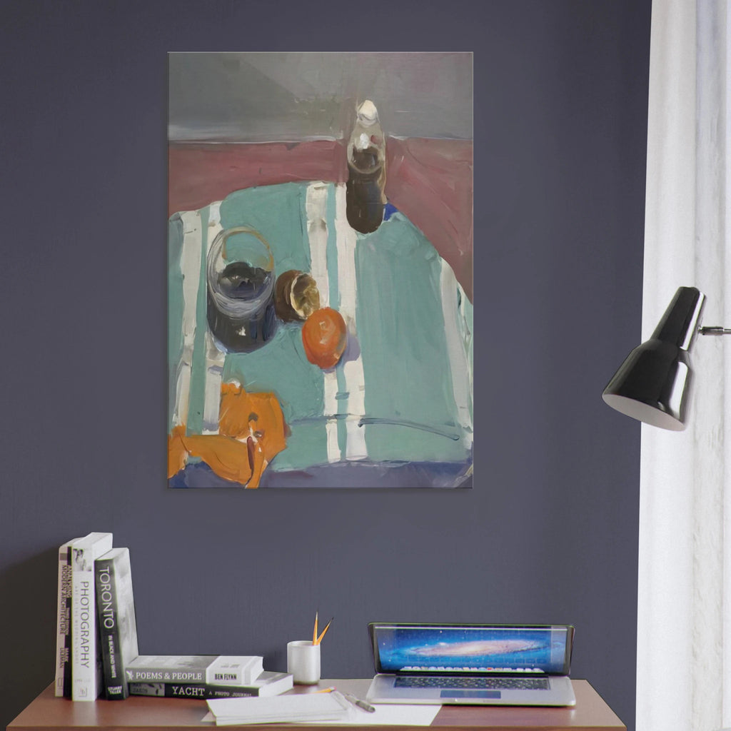 Still Life with Orange Peel Canvas | Richard Diebenkorn Canvas | Richard Diebenkorn Shop